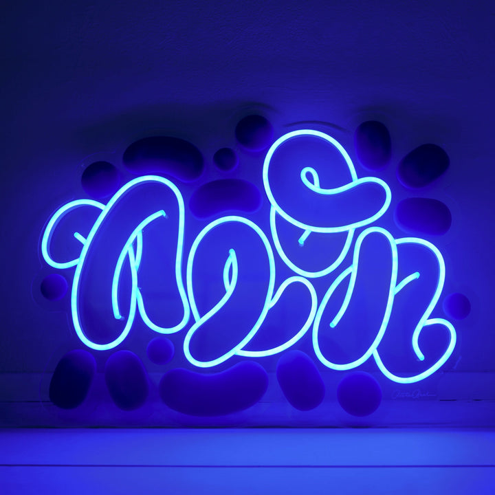 Neon Typography door Pieter Boels