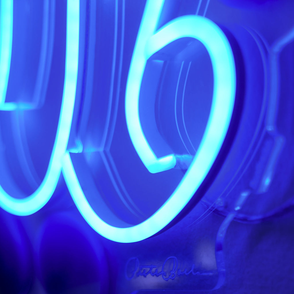 Tipografía de 'neon' por Pieter Boels